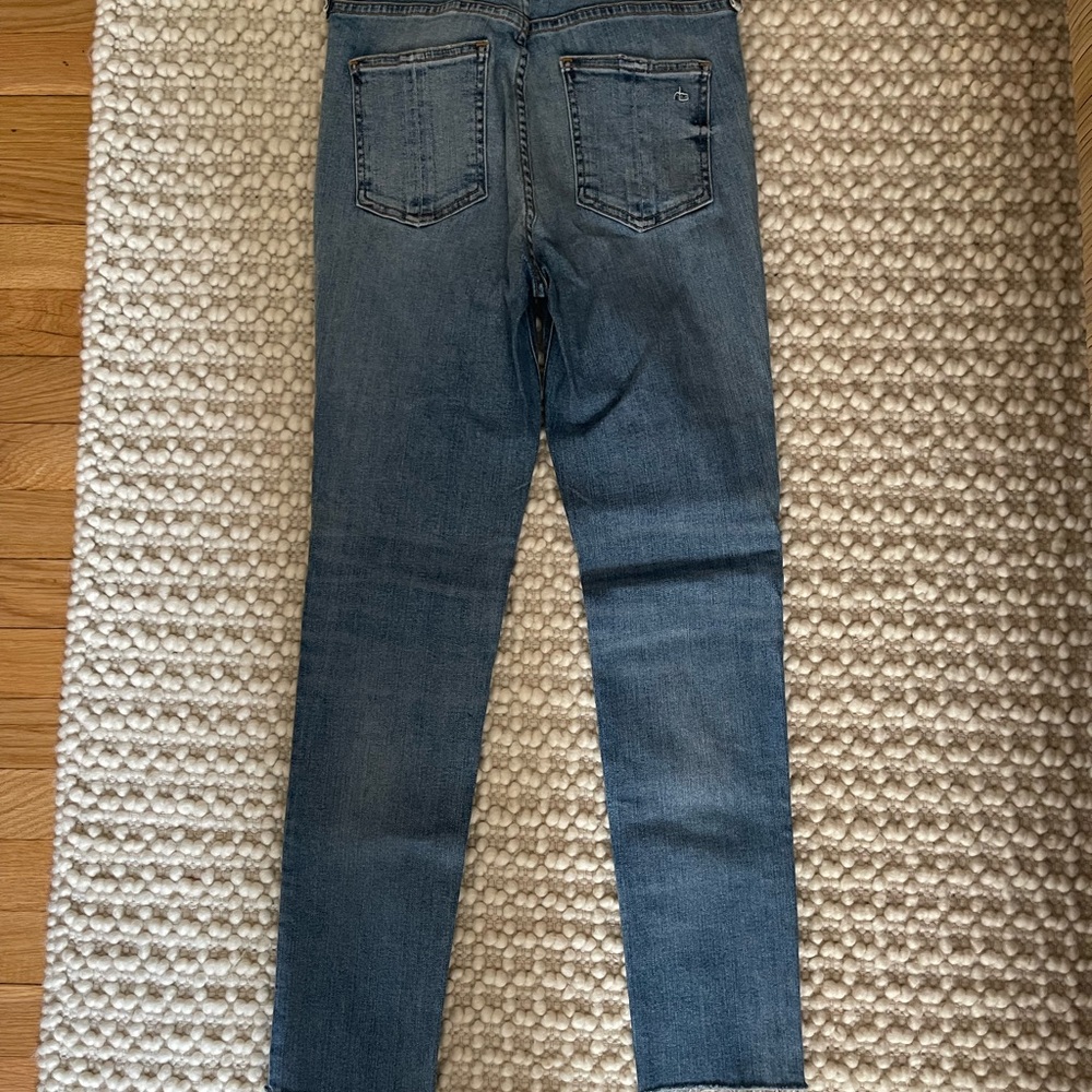 Rag & Bone High Rise Ankle Skinny Jeans - Picture 4 of 7